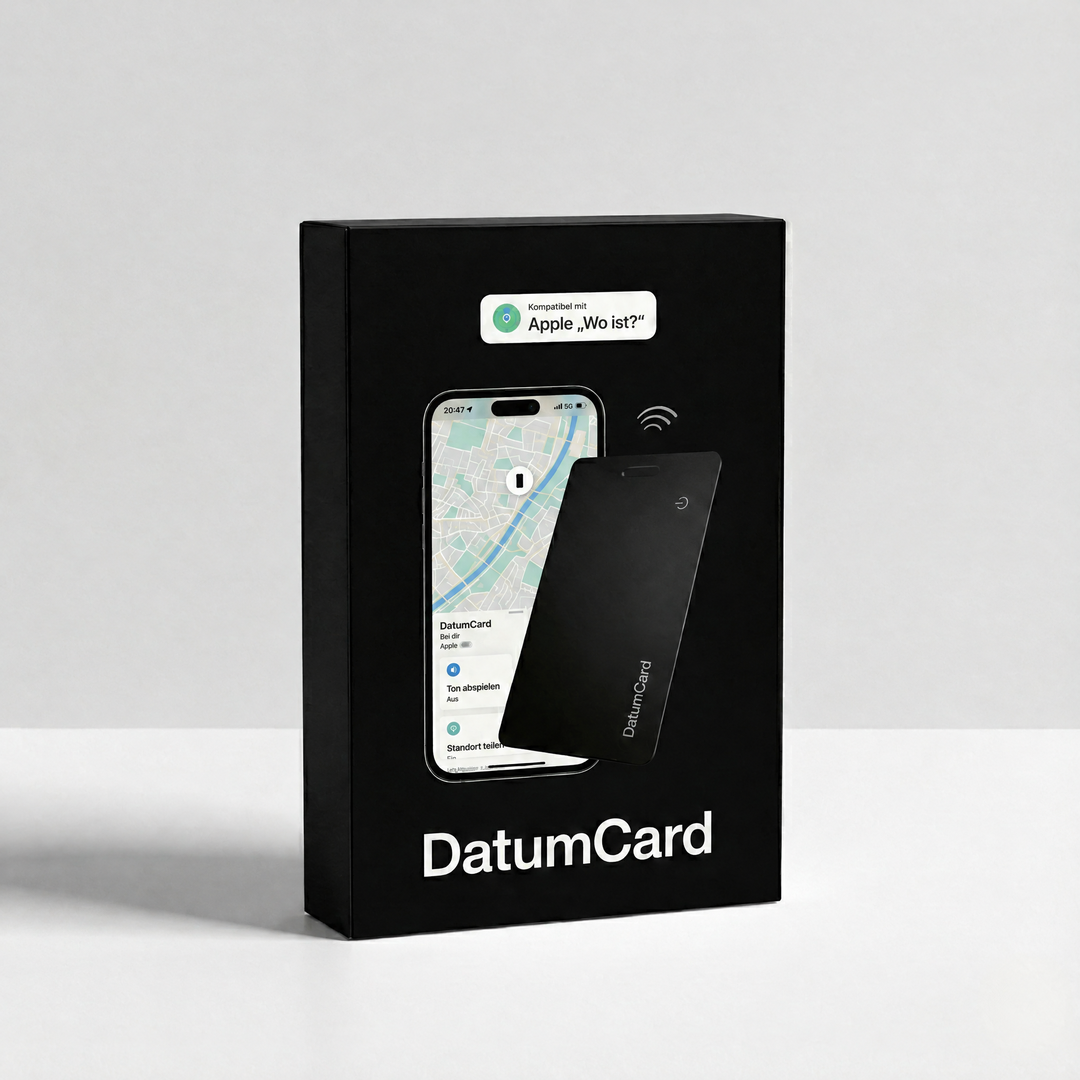 DatumCard, die ultraflache 1,8-mm-Tracker-Karte für die Geldbörse, kompatibel mit Apple „Wo ist?“ – Bild 10